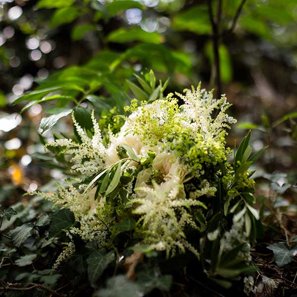 Bar à fleurs Montalieu - Bouquet de mariée nature